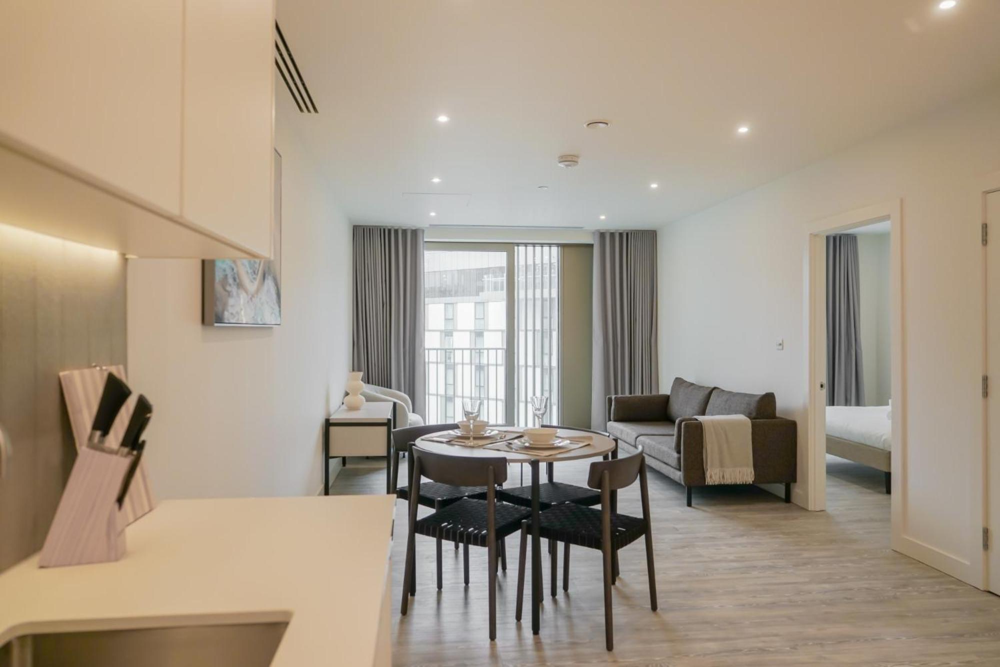 Coppermaker Square In Stratford Aparthotel London Luaran gambar